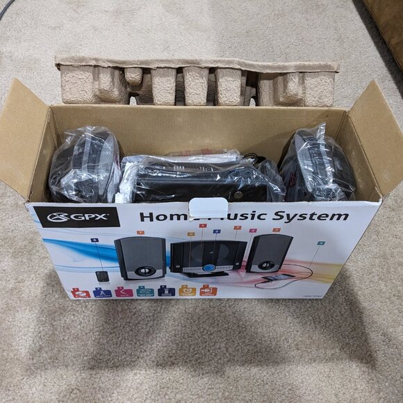 NIB GPX Home Music System - Picture 3 of 6